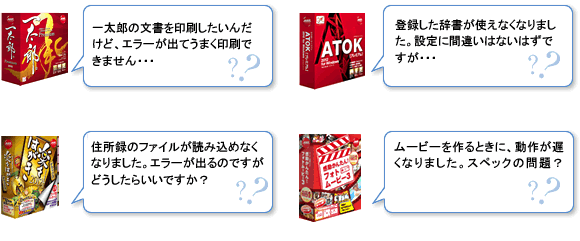 例えばこんな時