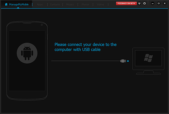 Manage My Mobile画面