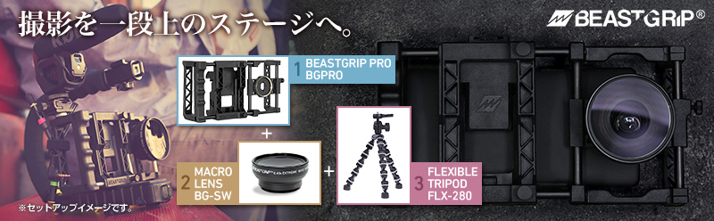 BEASTGRIP PRO 切り立て カメラスタビライザーセット SIGMAレンズ