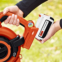 BLACK+DECKER 36V コードレスガーデンブロワーバキューム GWC36イメージ画像
