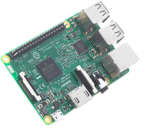 Raspberry Pi 3、液晶モニタ、バッテリーなどオールインワン