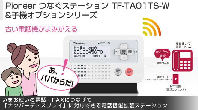 Pioneer つなぐステーション TF-TA01TS-W