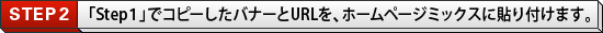 STEP2FuStepPvŃRs[oi[URLAz[y[W~bNXɓ\t܂B