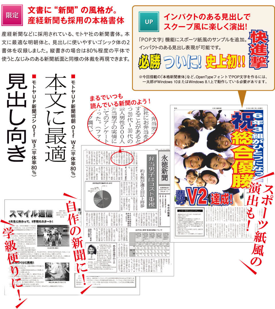 本格新聞書体
